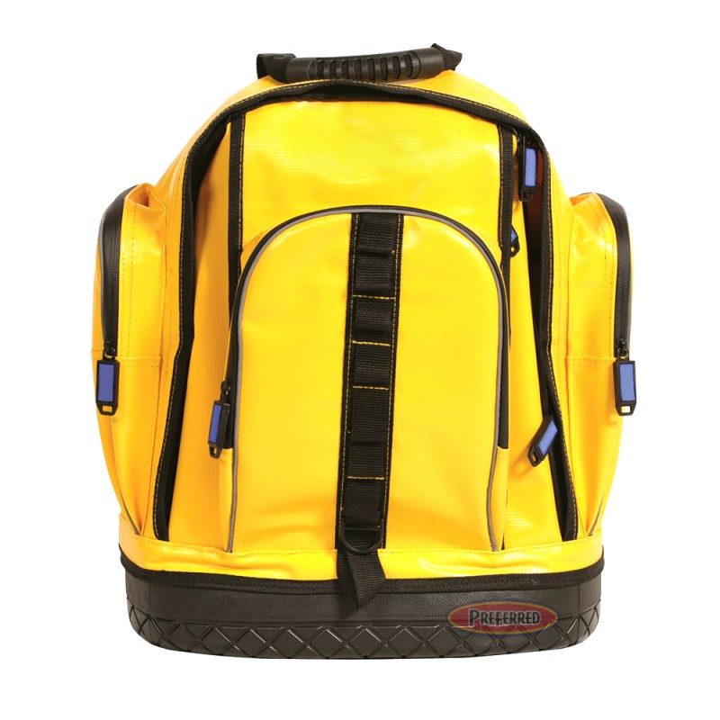 All Weather Vinyl Tool Backpack