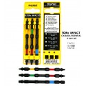 Cheetah PHLiPBiT Double End Impact Drive Bit 4" (3pc Set)