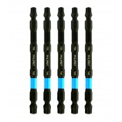 TQRx iMPACT T25/PH2 Star/Torx® & Phillips Double Ended Impact Bit 5/pk