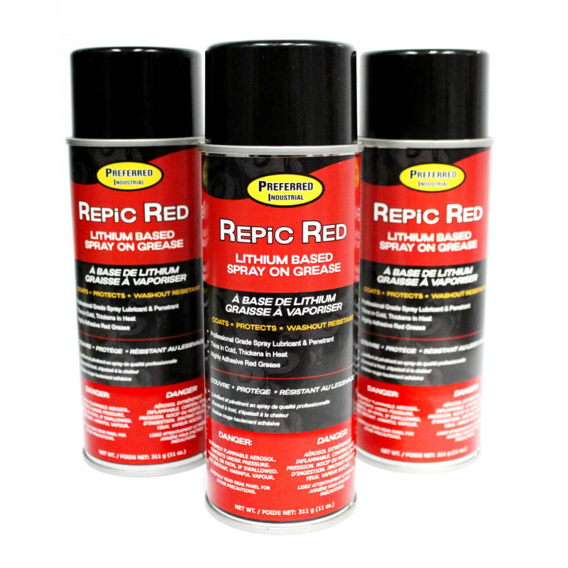 Repic Red Liquid Spray Grease (12/pk)