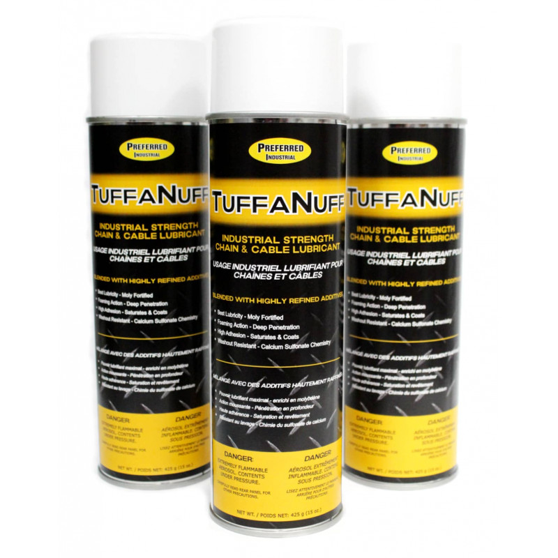 TuffaNuff Foaming Chain & Cable Lubricant (12/pk)