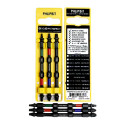 PHLiPBiT CAN-BUILD 4" Square/Phillips Impact Drive Bits (3pc Set)